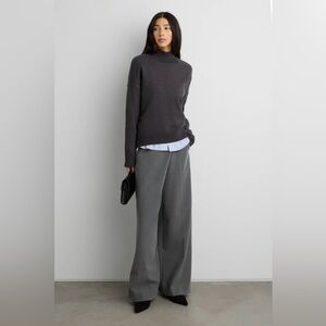 NWT OAK + FORT Wide Leg Trousers